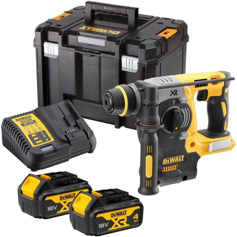 Image of DeWalt DCH273P2 18V xr Brushless sds+ Rotary Hammer Drill with 2x 4.0Ah Batteries