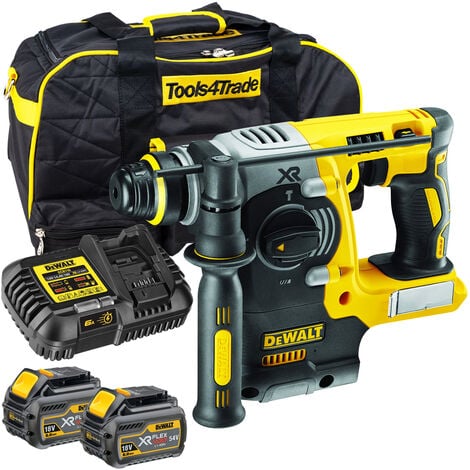 Dewalt DCH273T2 18V Brushless SDS+ Hammer Drill with 2 x 6.0Ah Batteries & Charger in TSTAK:18V