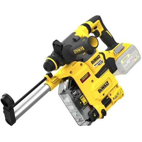 Dewalt DCH333N 54v FlexVolt Brushless SDS Hammer Drill + D25304DH Dust Extractor