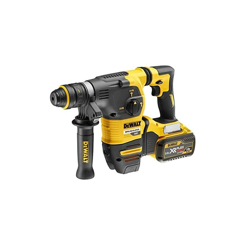 

DEWALT DCH334X2-QW Martillo combinado con batería SDS-plus (54 V), 0 W, Negro y amarillo, Size