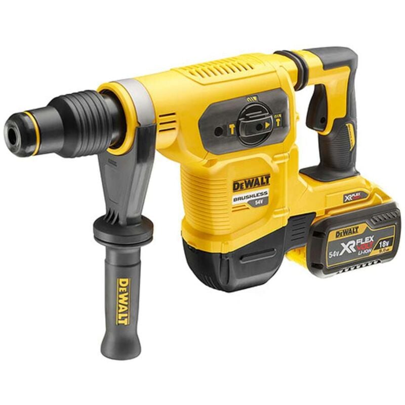 Image of Dewalt - Werkzeuge - 54V Akku-Kombihammer sds Max, 2x Akku 9,0 Ah flexvolt, Ladegerät DCH481X2