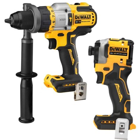 Dewalt DCK2052N 18v XR Brushless DCD999 Combi Drill+ DCF850 Impact Driver - Bare
