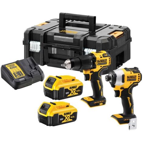 DeWalt DCK2062M2T XR Brushless Compact Twin Pack 18V 2 X 4.0AH Li-ion
