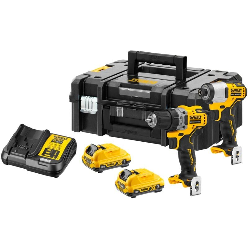 Dewalt - Trousse DCK2110L2T-QW 12V 3Ah
