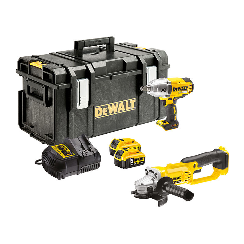 Dewalt - DCK269P2 xr Brushless Twin Pack 18V 2 x 5.0Ah Li-ion DEWDCK269P2