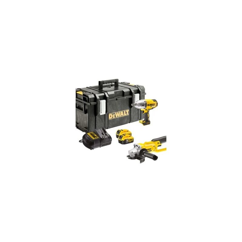 Dewalt - DCK269P2 xr Brushless Twin Pack 18V 2 x 5.0Ah Li-ion