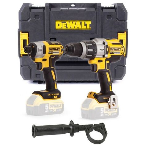 Dewalt DCK276 18v Brushless DCD996 Combi Drill DCF887 Impact Driver Bare + Tstak