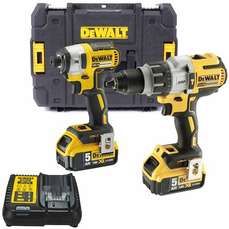 DeWALT DCK276P2-GB 18V XR Brushless Twinpack (DCD996 / DCF887)