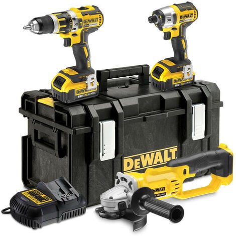 DeWalt DCK382M2-GB 18V 4.0Ah Li-lon XR Cordless Triple Pack