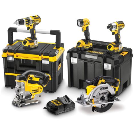 DeWalt DCK550M3T Brushless 18v XR 5 Piece Power Tool Kit - 3x 4ah Lithium Ion