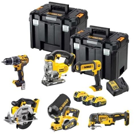 DeWalt DCK665P3T 18v Li-Ion -DCD796 DCP580 DCS331 DCS391 DCL040 DCS355 3x 5.0Ah