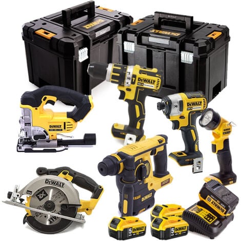 DeWalt DCK699P4T 6 Piece Cordless Kit 4 X 5.0AH Batteries