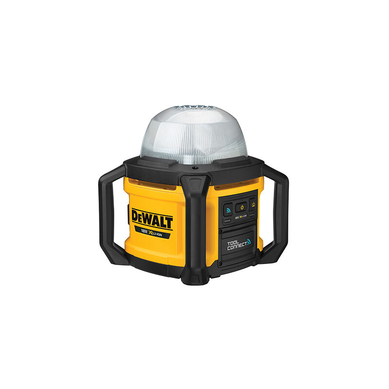 Faretto da costruzione Dewalt Tool Connect 18V xr - senza batteria né caricabatterie - DCL074-XJ