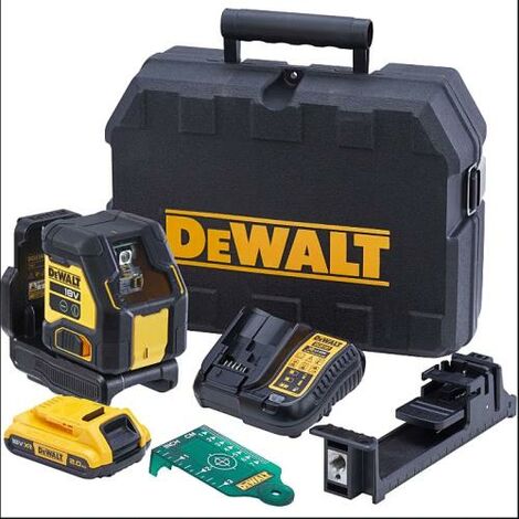 DEWALT DCLE34021D1 18V GREEN CROSS LINE LASER