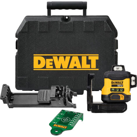 DeWalt DCLE34031N 18V XR Compact Green Laser 3 x 360 Degree - Bare Tool