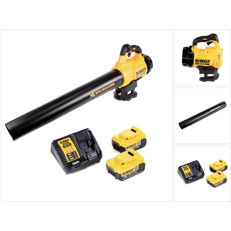 Dcm 562 M2 Souffleur sans fil 18 v Brushless + 2x batterie 4,0 Ah + chargeur - Dewalt