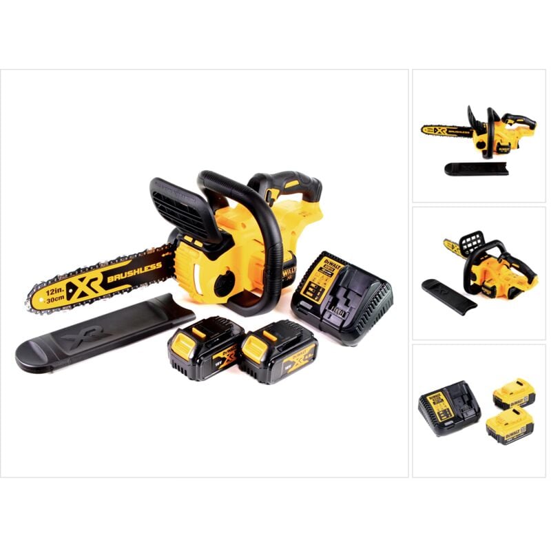 Dewalt - dcm 565 M2 Tronçonneuse d'élagage sans fil 18V + 2x Batteries 4,0 Ah + Chargeur