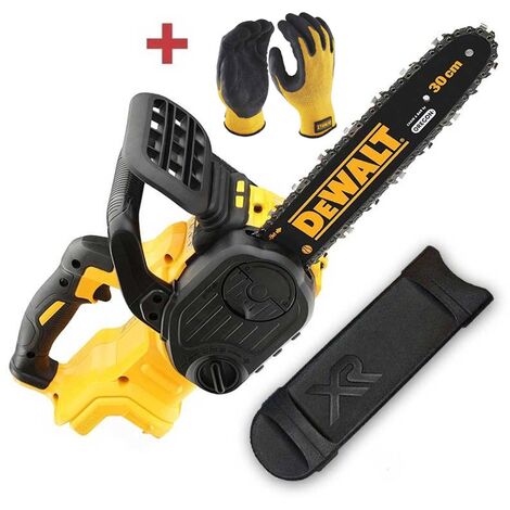 Dewalt DCM565N 18v XR 30cm Cordless Chainsaw Brushless Bare DCM565N-XJ + Gloves