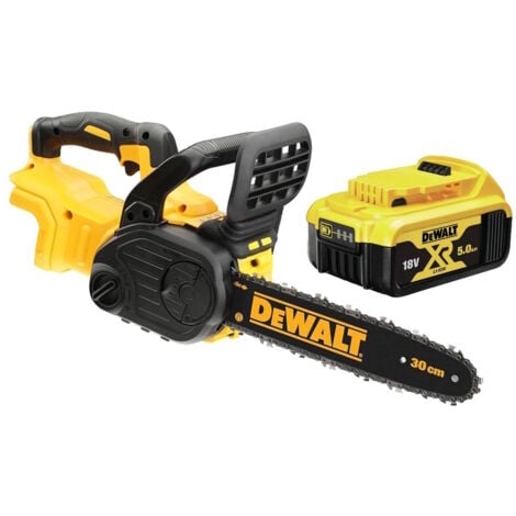 DeWalt DCM565N Cordless Brushless 18V Chainsaw Body Only With DCB184 5Ah Battery