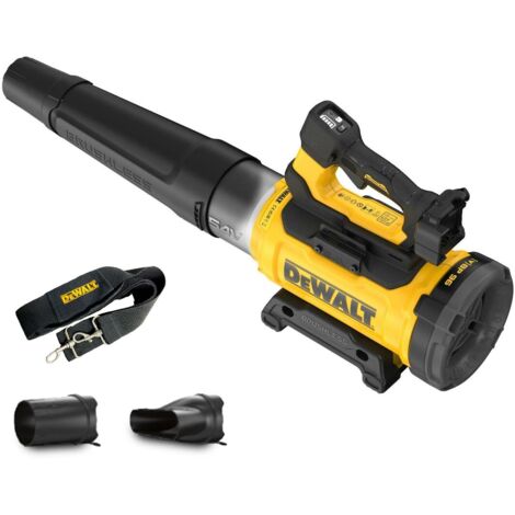 Dewalt DCMBL777N 54v XR Brushless Axial Blower Garden Leaf Blower Nozzle + Strap