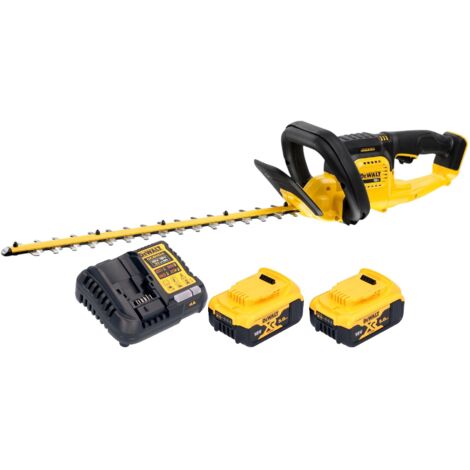 Dewalt DCMHT 563 P2 Akku Heckenschere 18 V 55 cm + 2x Akku 5,0 Ah + Ladegerät