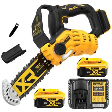 Dewalt DCMPS520M2 18v 20cm Cordless Brushless Pruning Saw 1 Handed Chainsaw