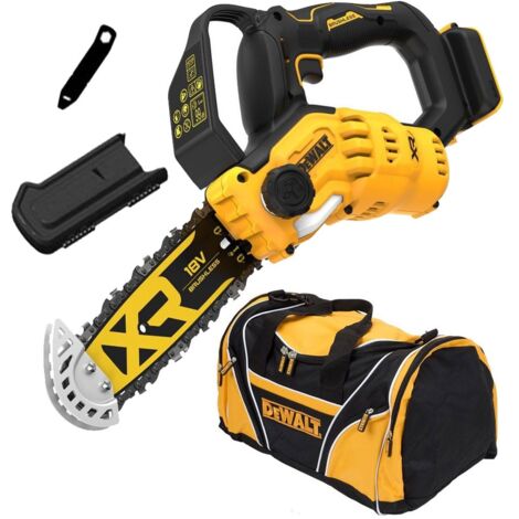 Dewalt DCMPS520N 18v 20cm Cordless Brushless Pruning Saw One Handed Chainsaw Bag