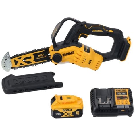 Dewalt DCMPS520P1 18V XR 20cm Pruning Saw Kit - 1x 5ah Battery & Charger