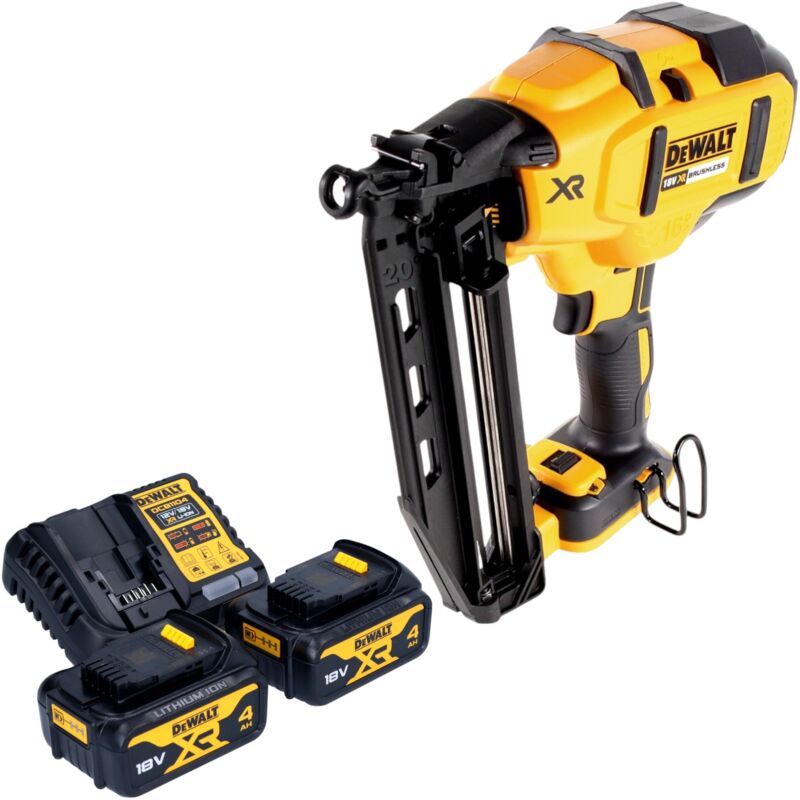 Dcn 660 M2 Cloueur sans fil 18V 32 - 63 mm Brushless + 2x batterie 4,0 Ah + chargeur - Dewalt
