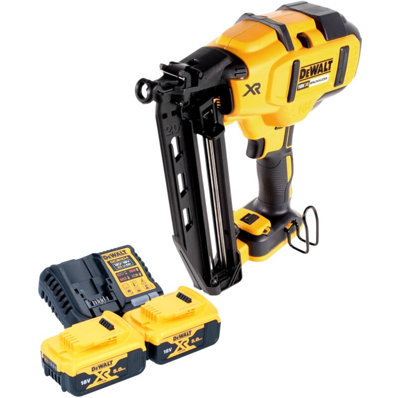 Dcn 660 P2 Cloueur sans fil 18V 32 - 63 mm Brushless + 2x batterie 5,0 Ah + chargeur - Dewalt