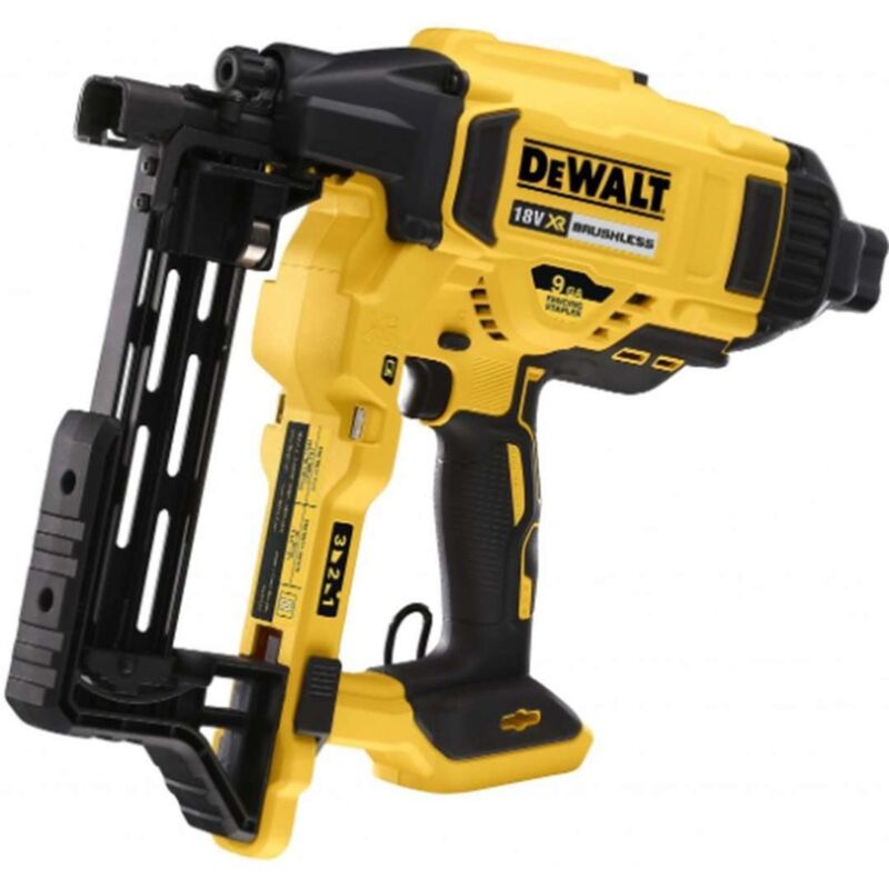 DEWALT GRAFFATRICE PER RECINZIONI 18V 40/45/50mm SENZA CORDLESS E CARICABATTERIE DCFS950N