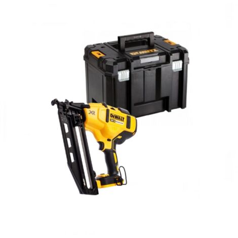 DeWalt DCN660NT Cloueur de finition à batteries 18V Li-Ion (machine seule) dans TSTAK - moteur sans charbon - 16 Gauge - 32-63mm
