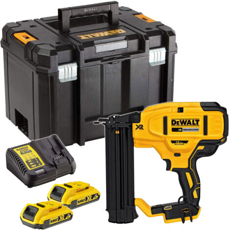 DeWALT DCN680D2GB 18V XR Brushless 18Ga Brad Nailer 2x 2.0ah Batteries