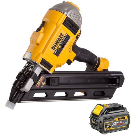 DeWalt DCN692N 18V Brushless Framing Nailer with 1 x 6.0Ah Battery
