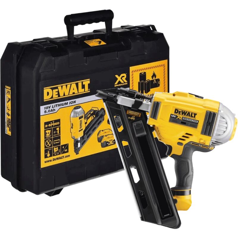 Dewalt - DCN695NT 18V xr Brushless Rapidcycle Framing Nailer with Case