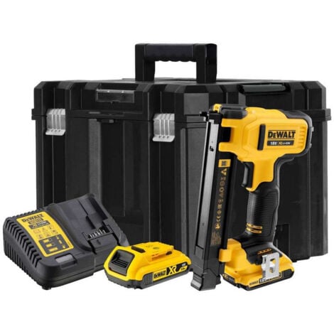 DeWalt DCN701D2-GB 18V Electrician's Stapler & 2 x 2.0Ah Li-ion Batteries