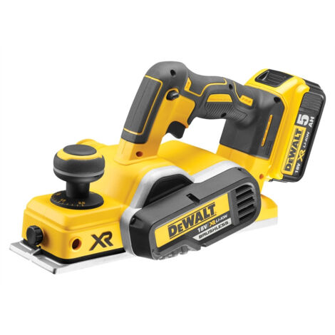 DeWalt DCP580P2 XR Brushless Planer 18 Volt 2 x 5.0Ah Li-Ion