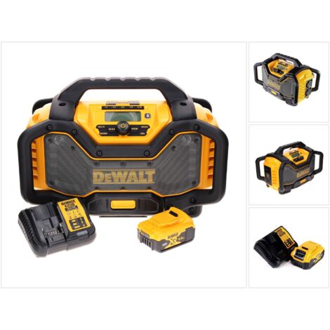 DeWalt DCR 027 P1 Akku Radio DAB+ 10,8-18,0 V + 1x Akku 5,0 Ah + Ladegerät