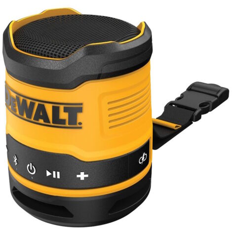 DeWalt DCR009 USB Rechargeable Compact Bluetooth Speaker