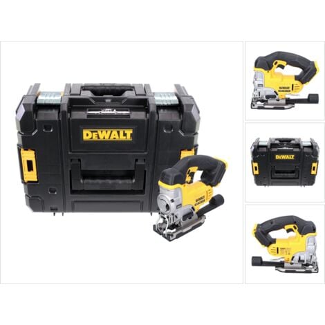 DeWALT DCS 331 NT Sierra de calar a batería XR 18V en maletín TSTAK - Sin batería, sin cargador incluidos