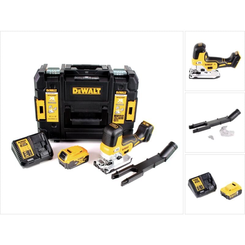 Dcs 335 P1 Scie sauteuse sans fil 18V + 1x Batterie 5,0 Ah + Chargeur + Coffret tstak - Dewalt