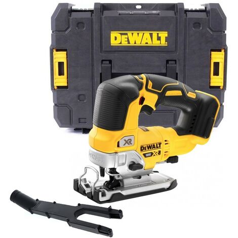 DeWalt DCS334NT 18v XR Cordless Brushless Top Handle Jigsaw Bare + TSTAK + Dust