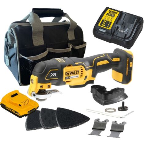Dewalt DCS355D1 18v XR Oscillating Multi Tool + 12 Piece Accessory + Bag