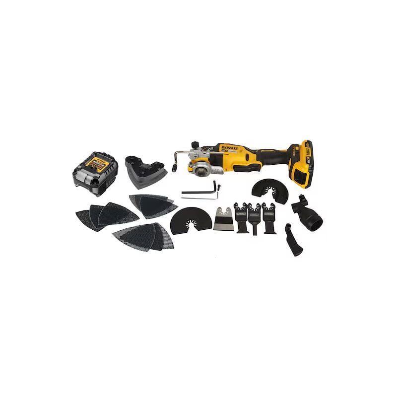 Outil multifonction 18V (2x2,0 Ah) en coffret - DEWALT DCS355D2-QW
