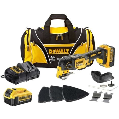 Dewalt DCS355M2 18v XR Cordless Brushless Oscillating MultiTool + 2 x 4.0Ah Batt