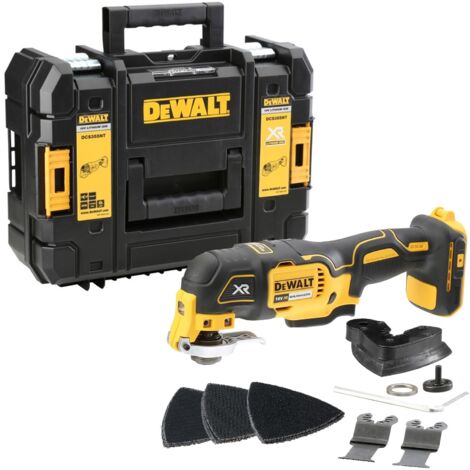 Dewalt DCS355N 18v XR Brushless Oscillating Multi Tool + 12 Accessories + Tstak