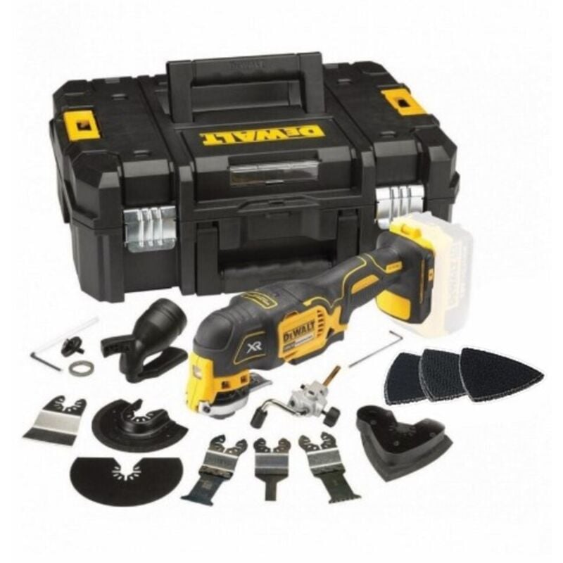DeWalt DCS355N/ACCESS 18V XR Brushless Multi-Tool with Accessory Kit and Case (Body Only)