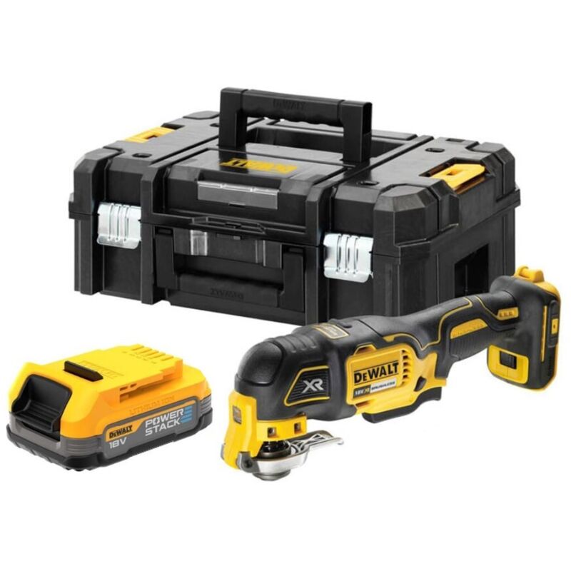 Outil fonction DeWalt DCS356E1T XJ 18 V 1x1 7 Ah accu. - vue 2