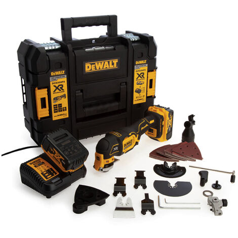 DeWalt DCS356P2-QW Outil oscillant 18V 5.0Ah Li-Ion en TSTAK