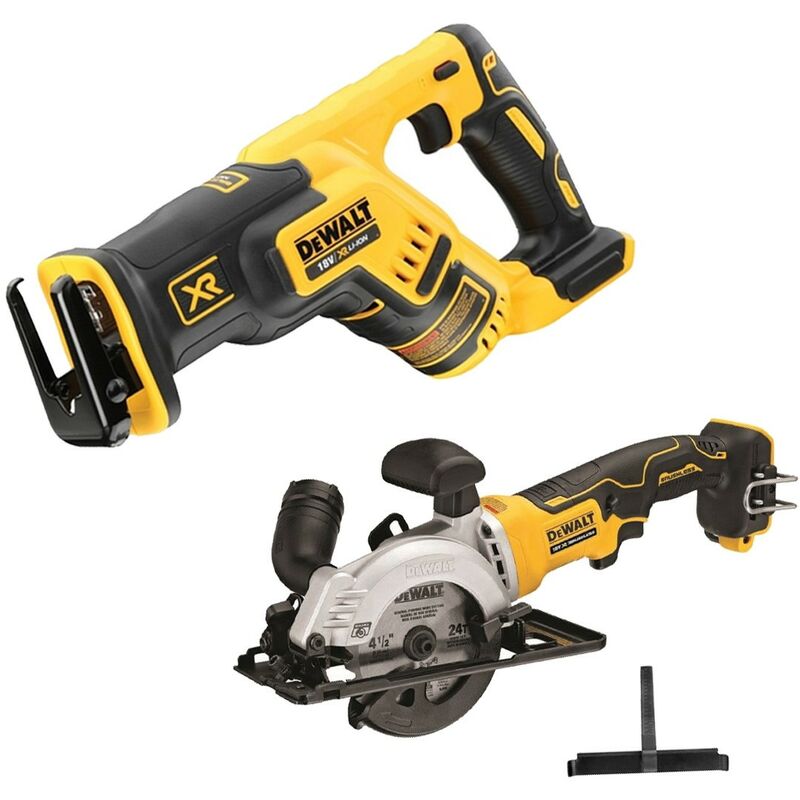 Dcs367n 18v Xr Compact Brushless Reciprocating Saw And Dcs571n Circular Saw Dewalt Dewalt Br 9950